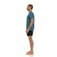 thumbnail image 2 of Laguna Men's Heathered Short Sleeve Rash Guard, 2 of 3