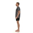 thumbnail image 2 of Laguna Men's Heathered Short Sleeve Rash Guard, 2 of 4