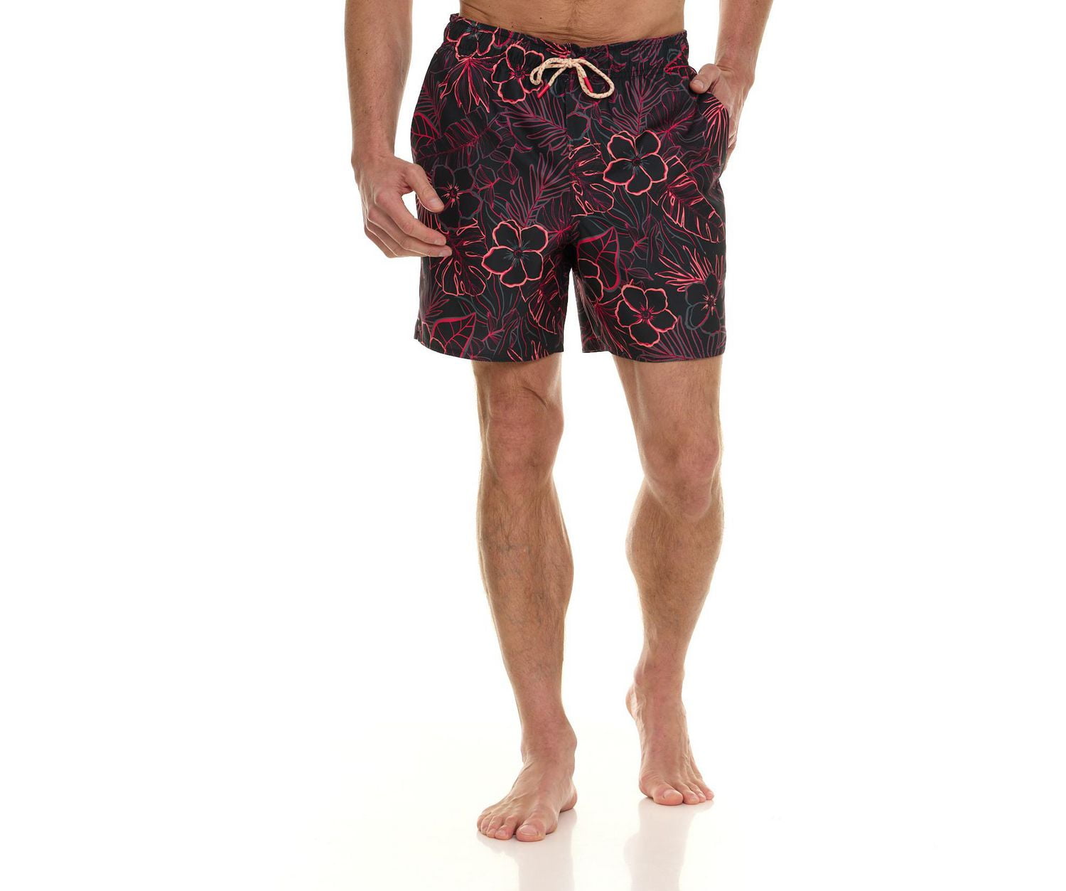 maillot de bain   <br>Laguna Neon Floral 6" pour hommes