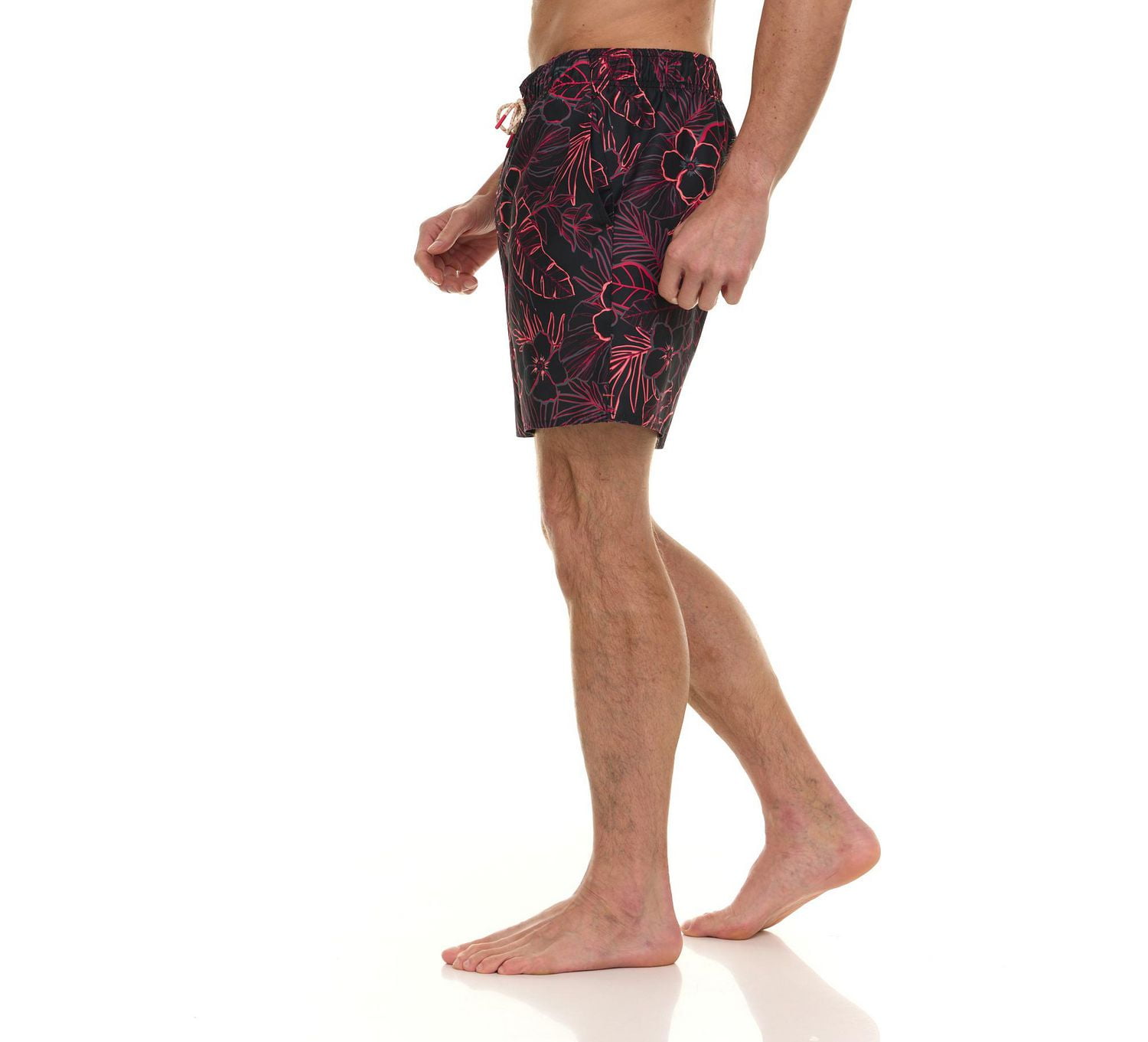 maillot de bain   <br>Laguna Neon Floral 6" pour hommes