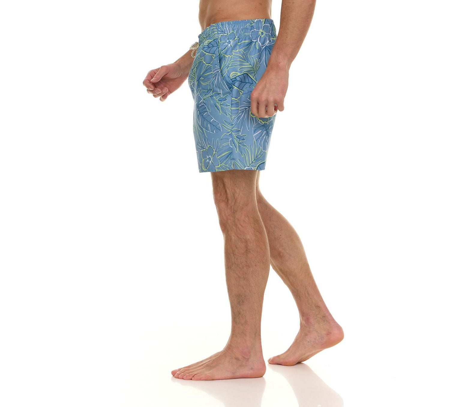 Laguna Men's Neon Floral 6" Volley Swim Trunk