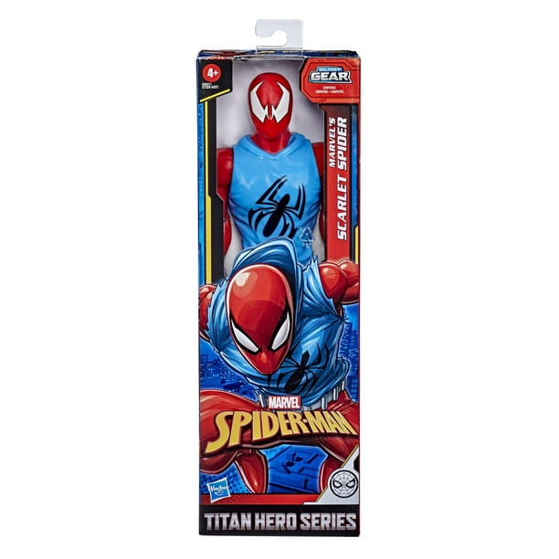 Marvel Spider-Man: Titan Hero Series Marvel's Scarlet Spider Figurine d'action  super-héros à l'échelle de 12 pouces Jouet Pour les grands enfants pour les  enfants de 4 ans et plus 