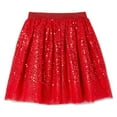 thumbnail image 2 of George Girls' Holiday Sequin Skirt, 2 of 2