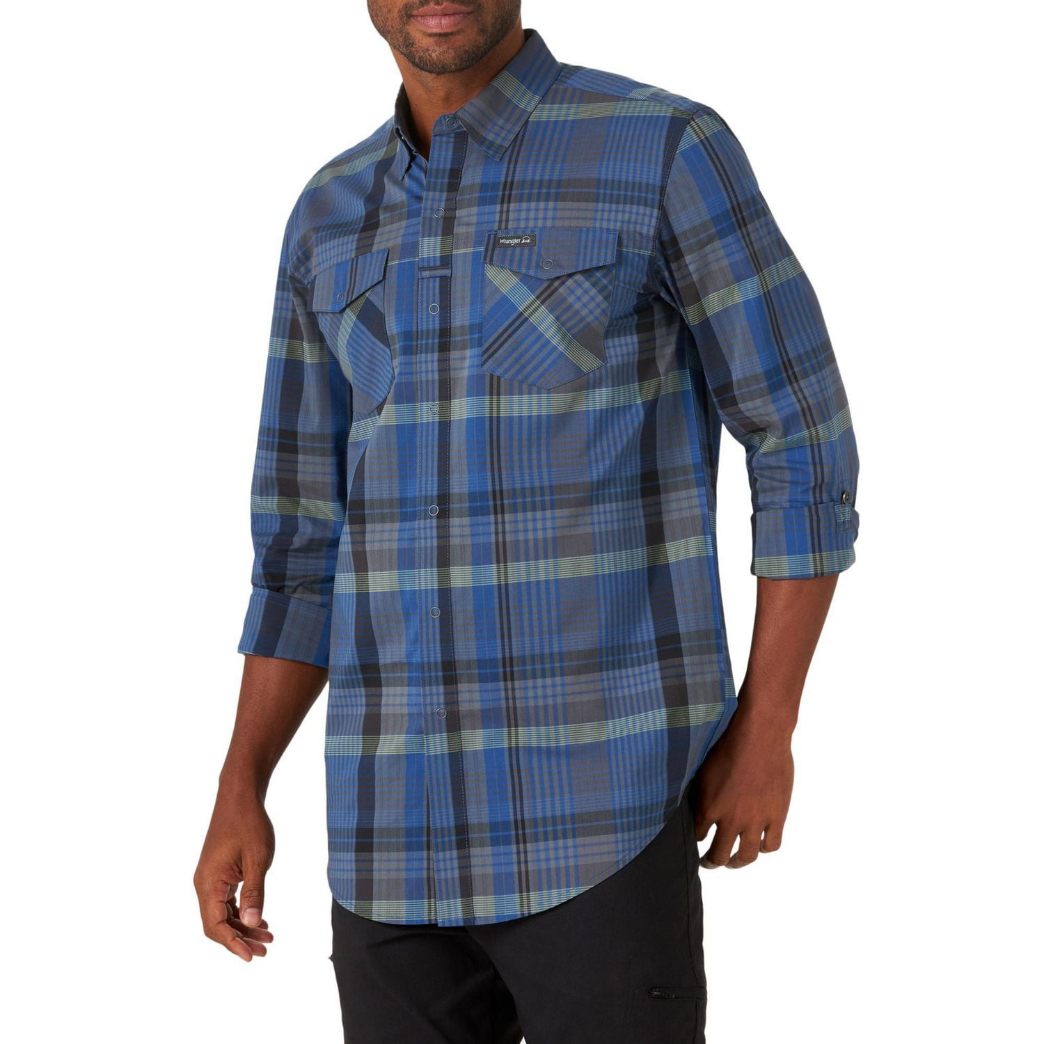 Wrangler Men's Long Sleeve Outdoor Shirt Walmart Canada