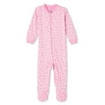 thumbnail image 1 of George Baby Girls' Zip-Up Sleeper, 1 of 2