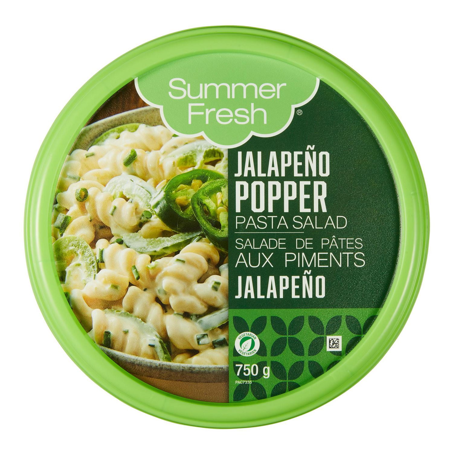 Summer Fresh Jalapeño Popper Pasta Salad