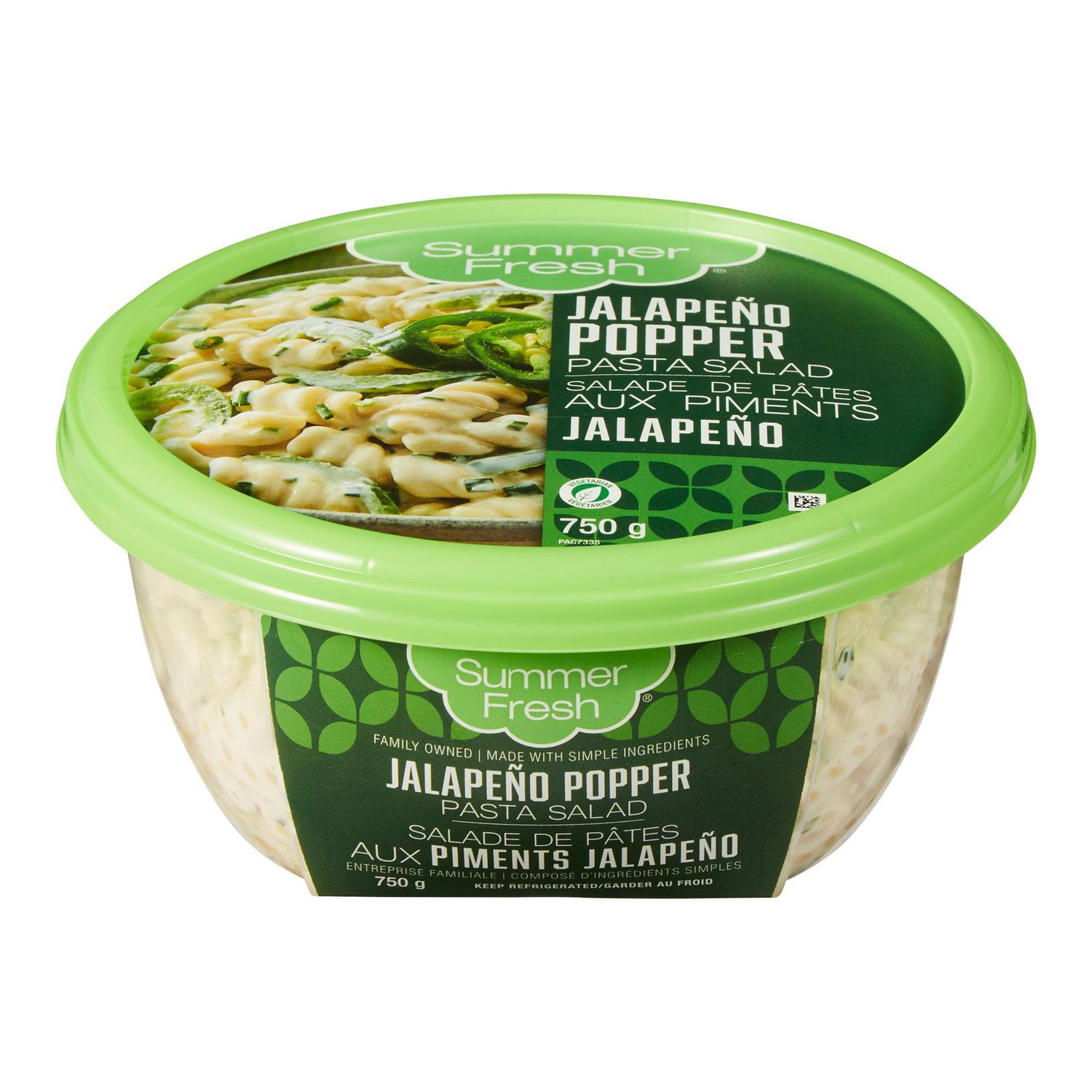 Summer Fresh Jalapeño Popper Pasta Salad