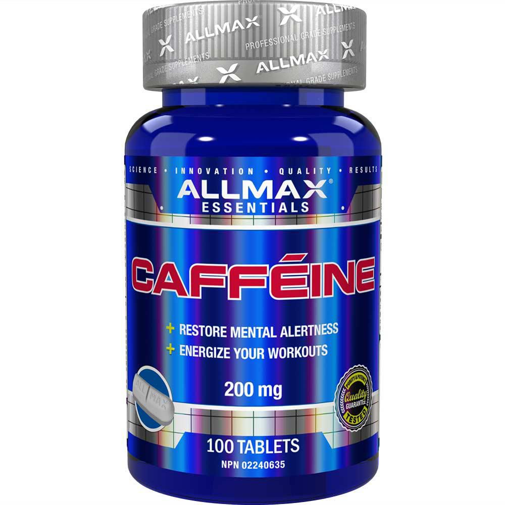 ALLMAX Caffeine 200mg Tabs 100'S