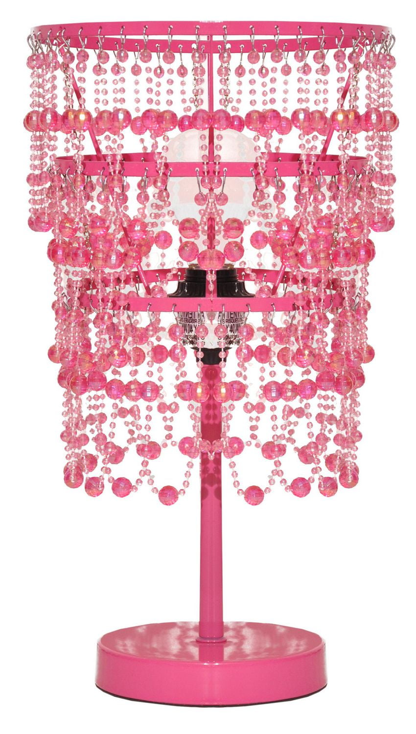 Beaded Lamp Pink Canada Beaded Lamp Pink Canada, Pink Chandelier Bedside Lamps