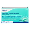 thumbnail image 1 of Equate Ibuprofen Liquid Capsules 200mg, 1 of 1