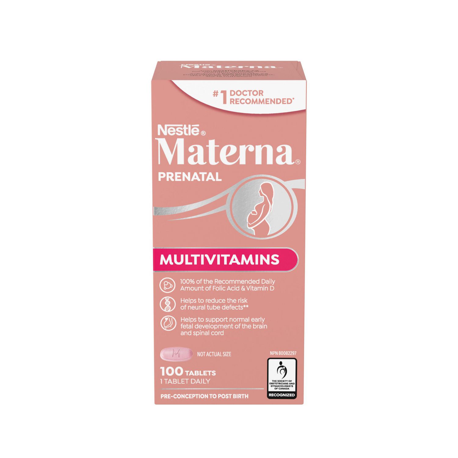 MATERNA Prenatal Multivitamins, No 1 Dr Recommended Prenatal Multivitamin and Brand