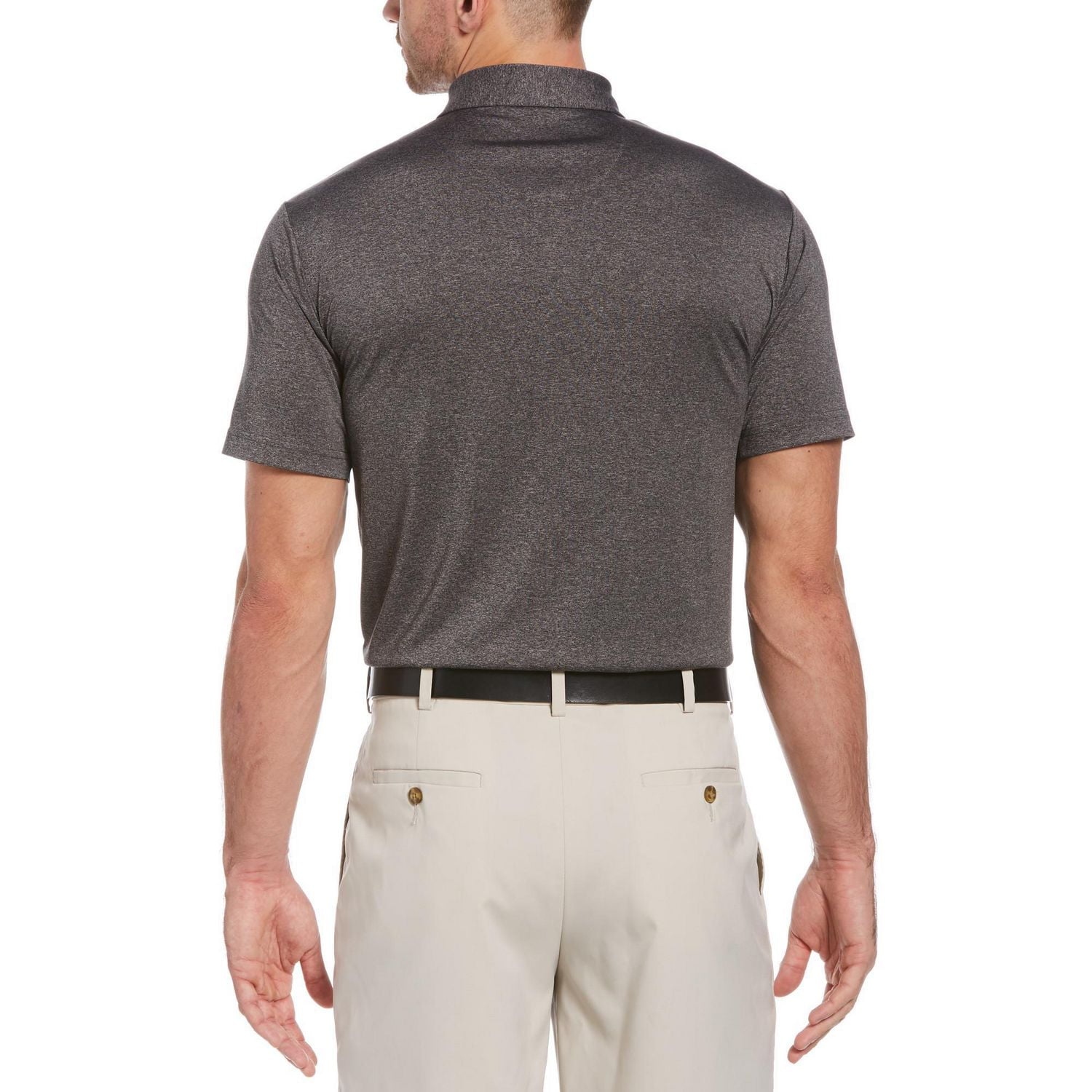 Polo de golf imprimé à manches courtes Performance pour homme