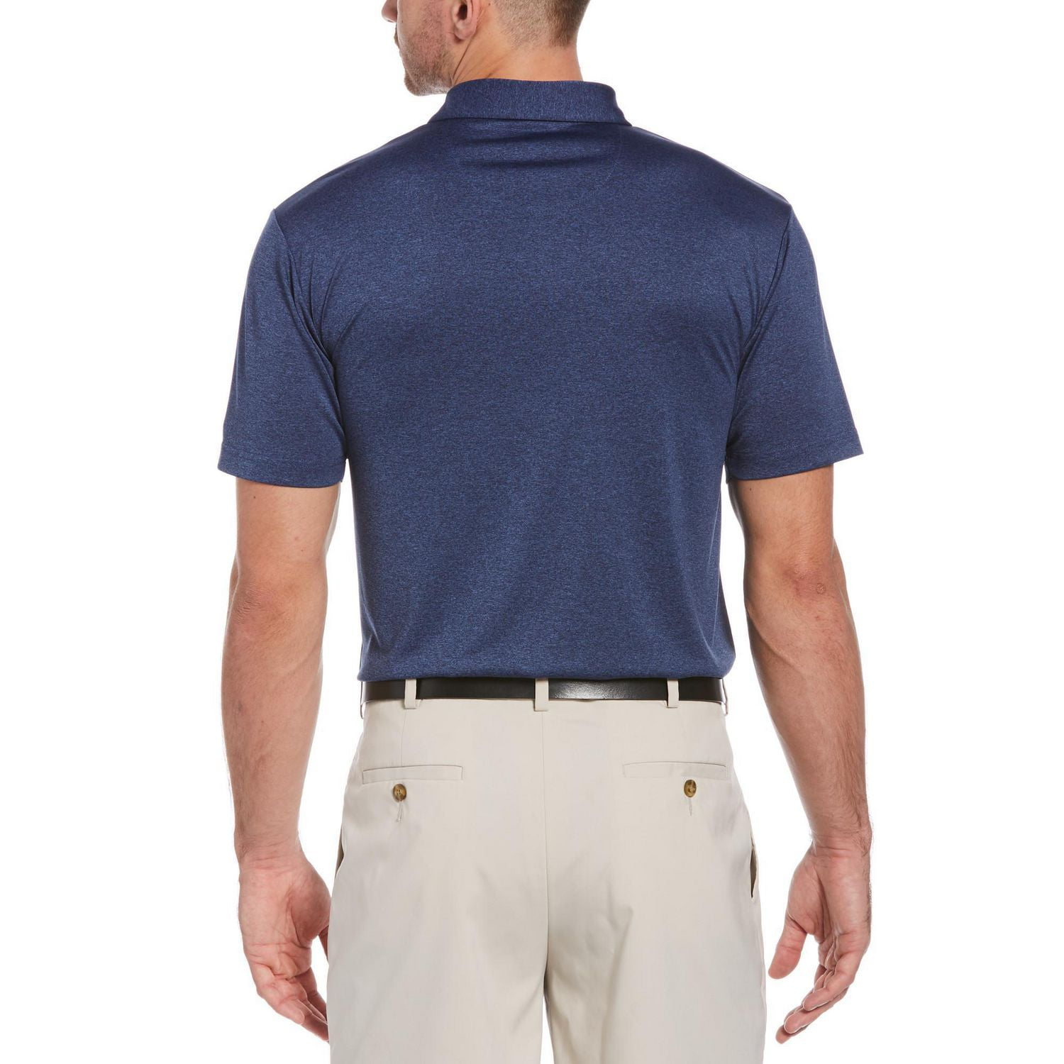 Polo de golf imprimé à manches courtes Performance pour homme