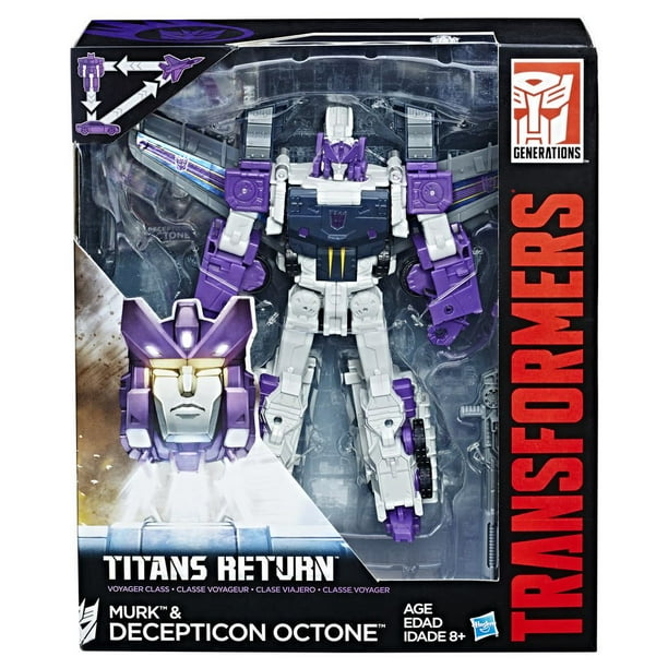 Transformers Generations Titans Return Voyager Decepticon Octone And ...