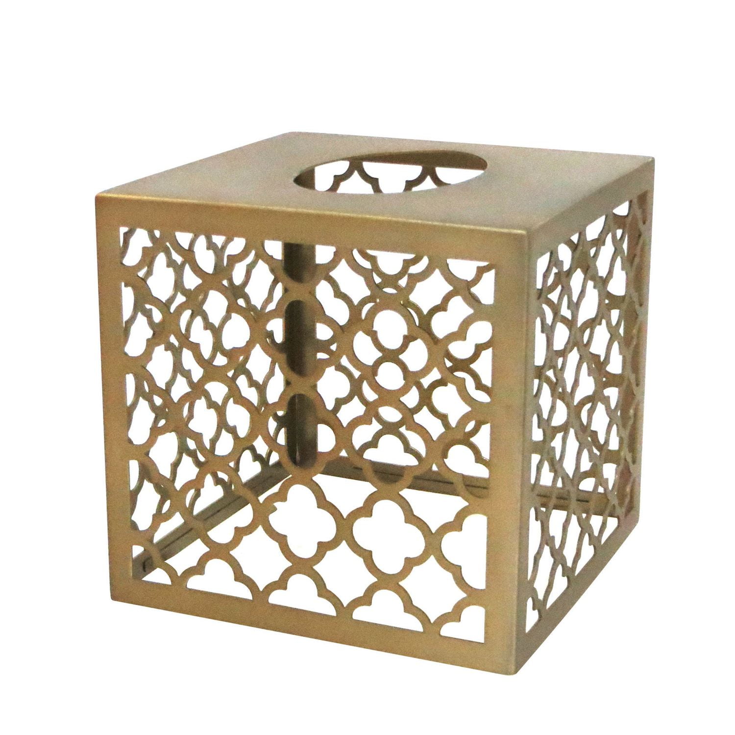 hometrends Gold Tissue Box Cover Walmart Canada