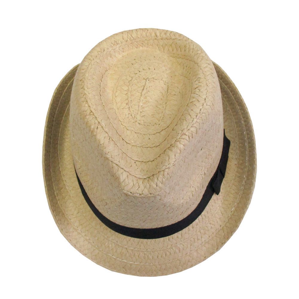 Ladies Straw Solid Fedora Hat Walmart Canada