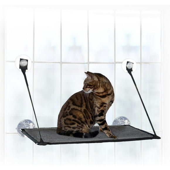 K&H EZ Mount Single Kitty Window Sill Gray
