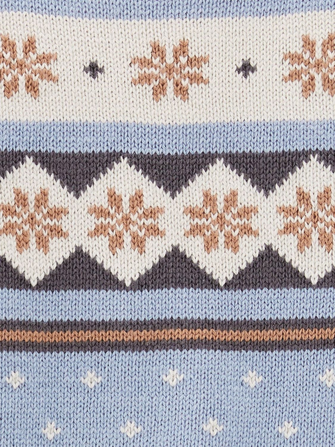 Carter's Child of Mine Newborn Boys 2pc set - Blue Fair Isle