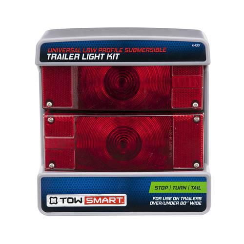 Universal Left and Right Low Profile Trailer Light Kit Over/Under 80
