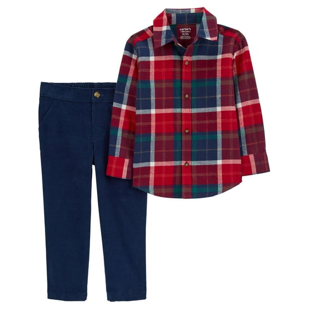Toddler Boy Carter Crewneck-Richmond Red main image 0