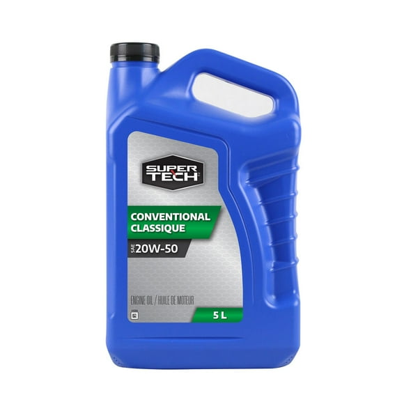 Super Tech Conventional 20w-50 Motor Oil, 5 Liter