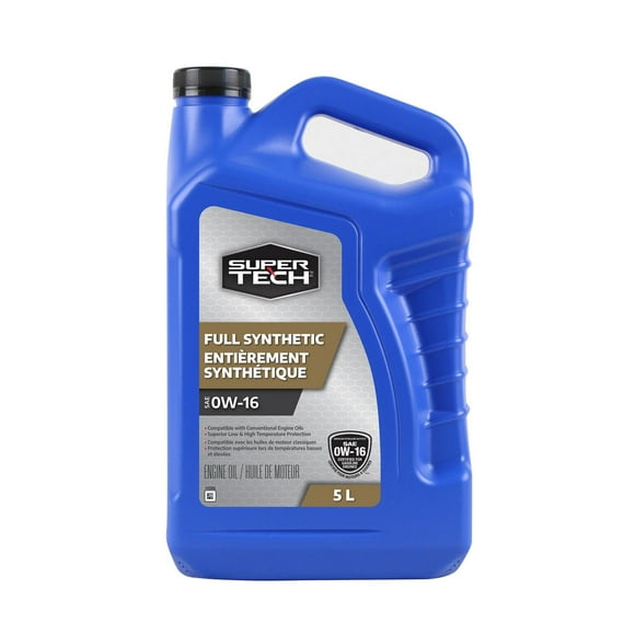 Super Tech Full Synthetic 0w-16, 5 Liters