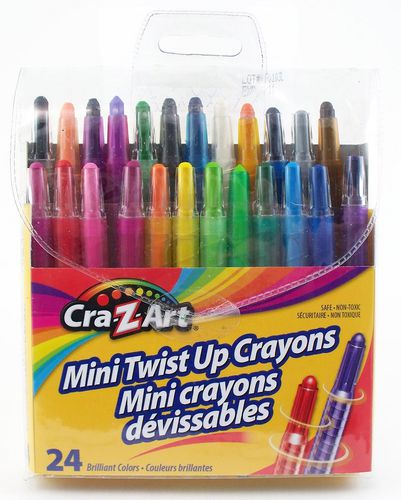 Cra-Z-Art Quality Scented Twist Crayons, Set of 24