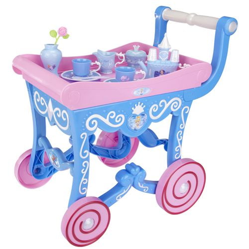 Chariot de service à thé roulant magique de Cendrillon de Princesse Disney