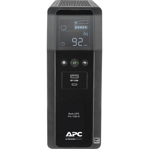 Onduleur tour APC by Schneider Electric Back-UPS Pro 1,0 KVA, noir