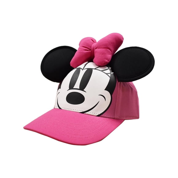 Disney 100 Girls Pretty In Pink Minnie Cap