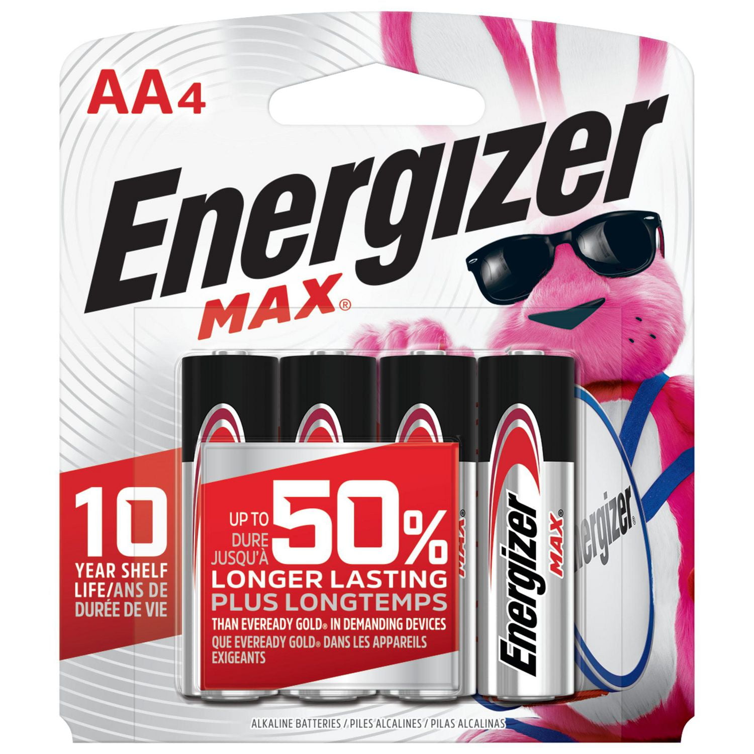 Energizer MAX AA Batteries and AAA Batteries (48 Pack Total