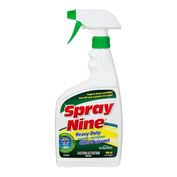 Nettoyant désinfectant ultra-puissant Spray Nine 946 ml