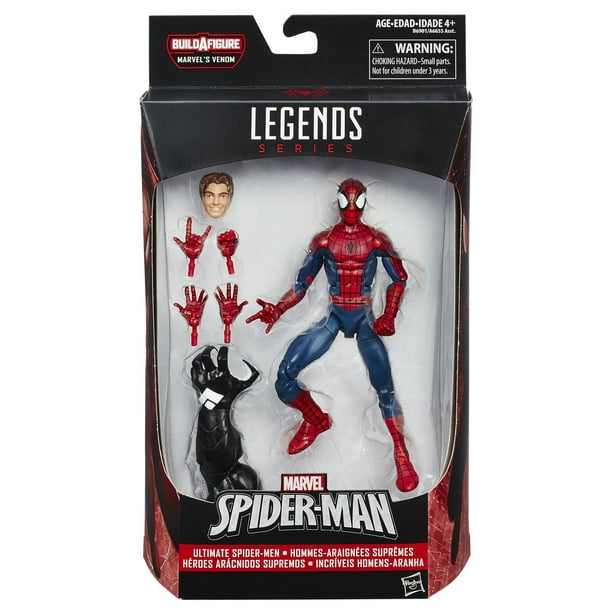 Figurine articulée Hommes-araignées suprêmes : Peter Parker Legends Series de Spider-Man par Marvel