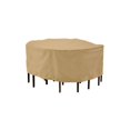 thumbnail image 1 of Classic Accessories Terrazzo - Housse pour ensemble de table ronde avec chaises de patio, 1 of 4