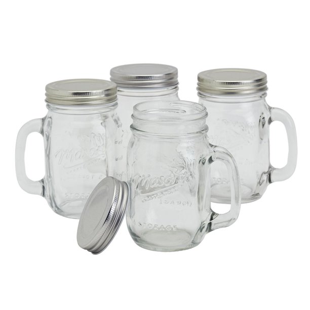Mason 4 Pack 16oz Mason Jars Walmart.ca