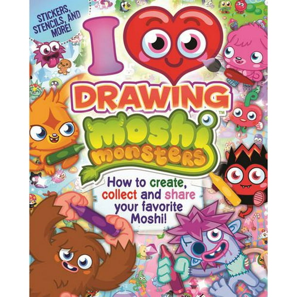 I Love Drawing Moshi Monsters