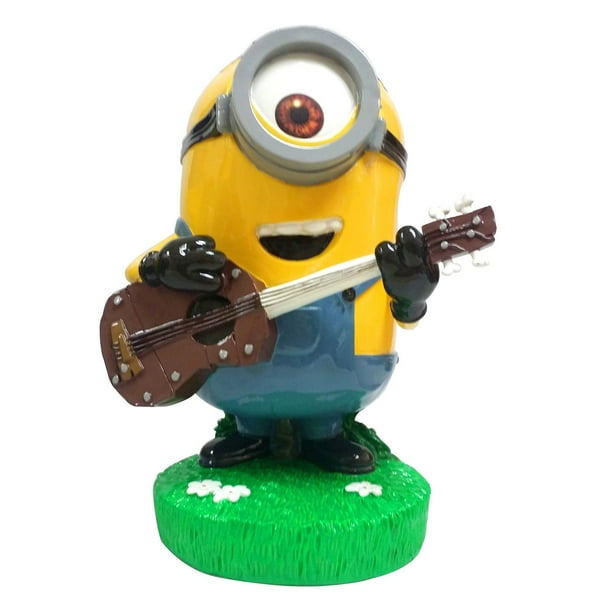 Grande figurine de jardin de Minions Despicable Me - Stuart Guitar