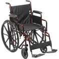 thumbnail image 1 of Drive Medical Red Rebel Lightweight Wheelchair, 1 of 1