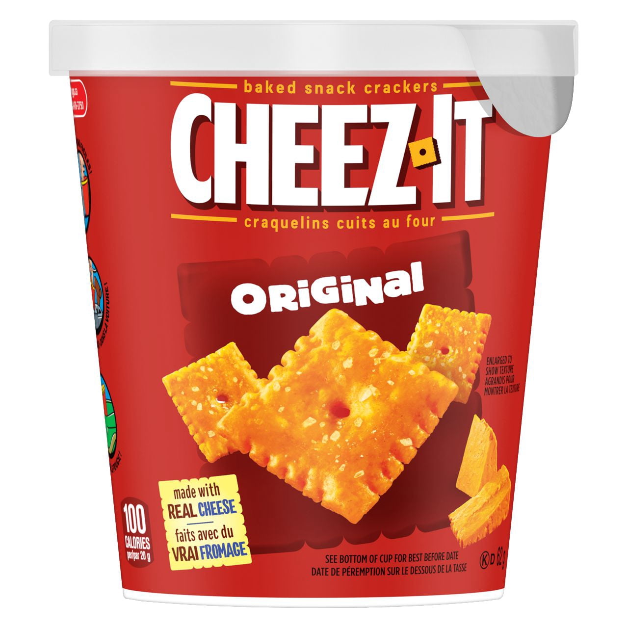Cheez-It*  Baked Snack Crackers Original 62g Cup