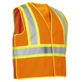 thumbnail image 1 of Forcefield Hi Vis Polyester Mesh Safety Vest, 5 Point Tear Away, 1 of 2