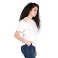 thumbnail image 2 of Devoted cut out tshirt, 2 of 3