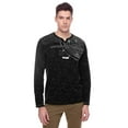 thumbnail image 1 of Dark Black Men's Long-Sleeve  T-Shirt, 1 of 6