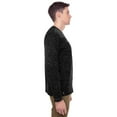 thumbnail image 2 of Dark Black Men's Long-Sleeve  T-Shirt, 2 of 6