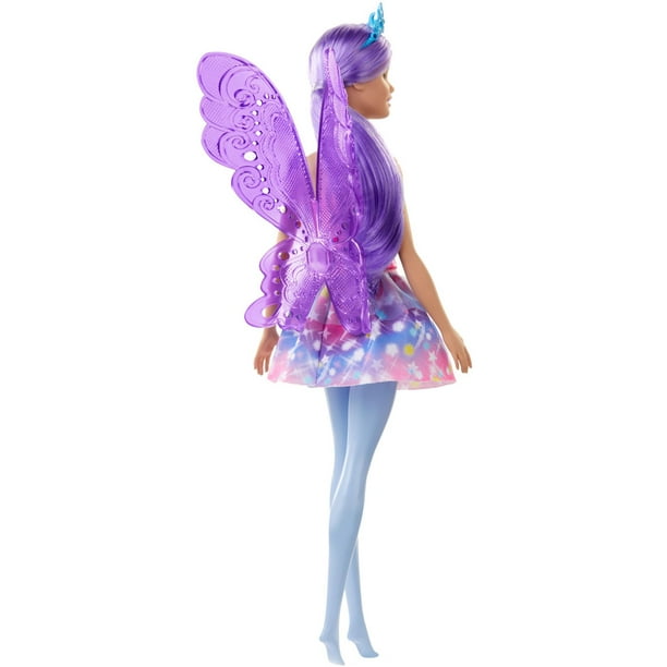 Lilac Fairy! Silky Pale Purple Straight Hair PT Fariy Barbie Doll