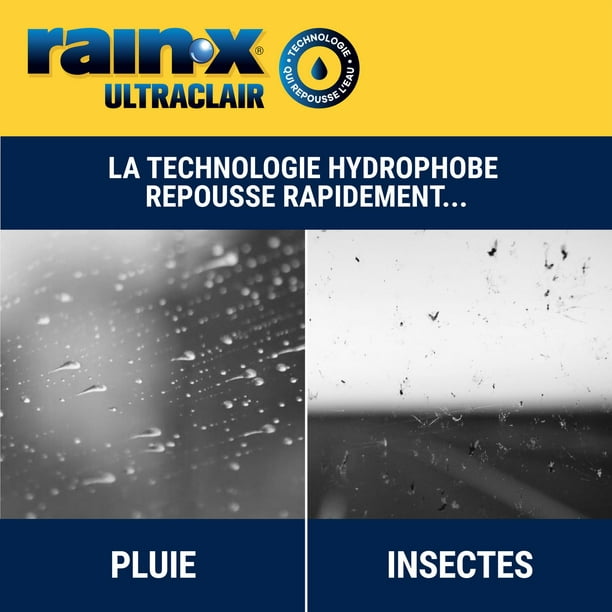 Lave-vitre Rain-X ultraclair, souffle d'été, 3,78 l