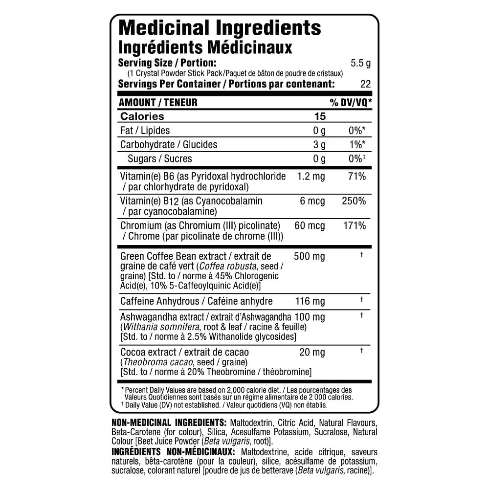 Rapidcuts Femme Rapid Fat burning Tangy Orange Supplement Powder, 22 single Orange-tangerine crystal packets, 99g