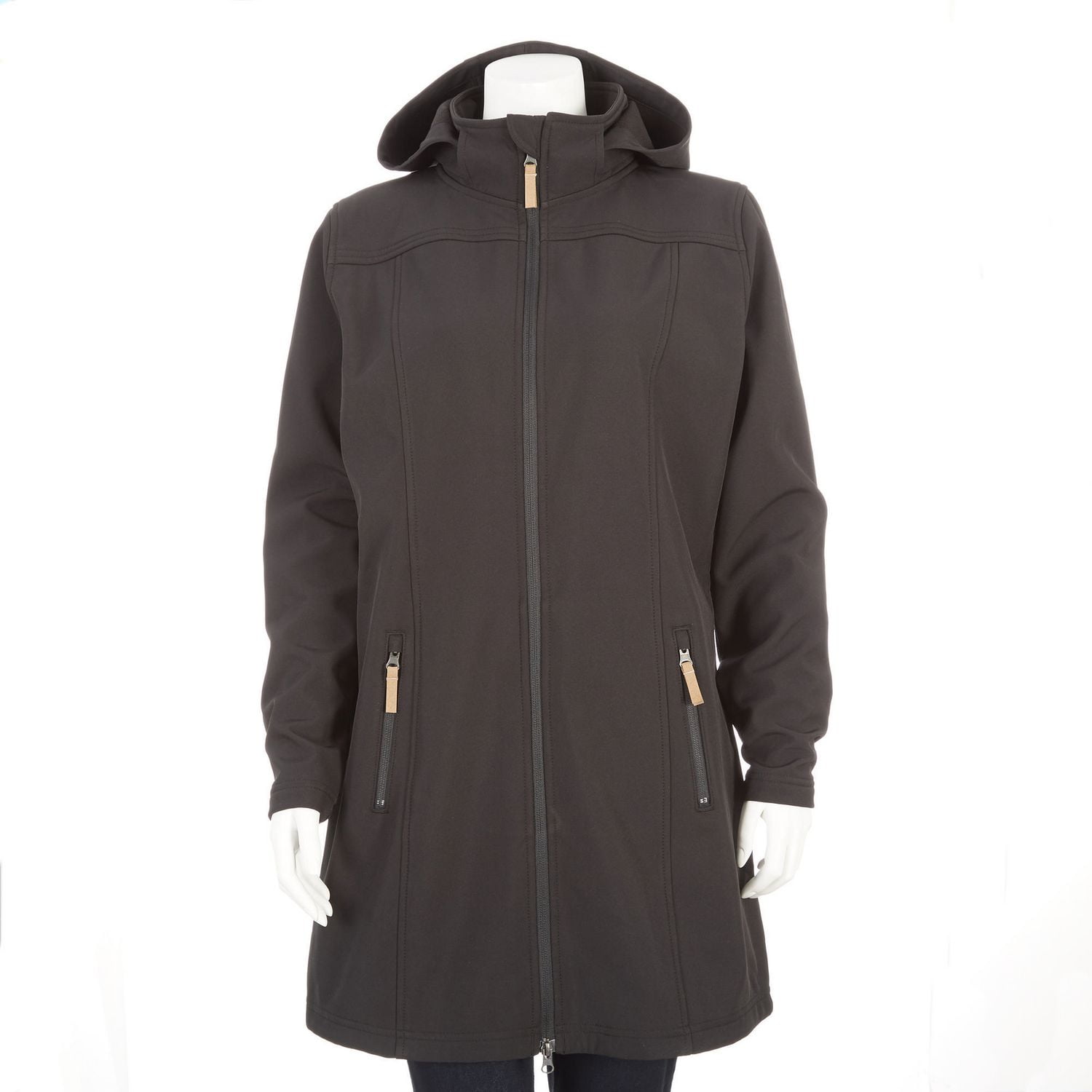 Women’s Long Softshell Hooded Jacket Walmart Canada