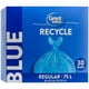 Sacs de recyclage bleus format Régulier Great Value 30 sacs, 75 L, 66 cm x 82.5 cm – image 1 sur 4