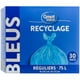 Sacs de recyclage bleus format Régulier Great Value 30 sacs, 75 L, 66 cm x 82.5 cm – image 2 sur 4