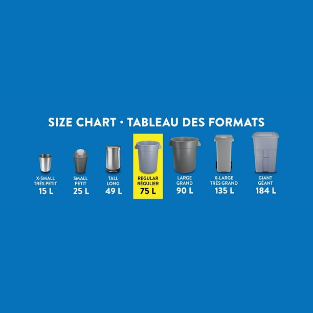 Sac à dechets multi-usages 148 litres